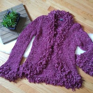 Unique Knit Crochet Festival Boho Jacket Cardigan